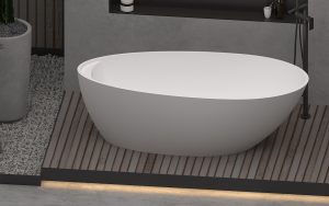 Bathtub material identification and bathtub maintenance methods