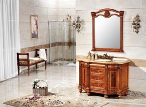 The cracking of the solid wood bathroom cabinet is a problem with the quality of the bathroom cabinet? Who is the real culprit?