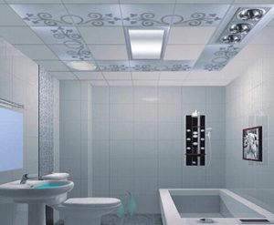 Bathroom decoration Bathroom ceiling construction and installation explanation