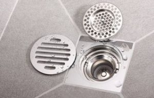 Explain the installation method of floor drain in bathroom installation