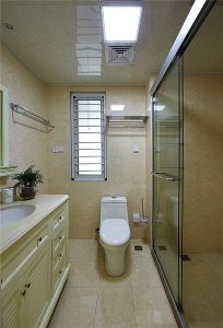 How about the toilet glass partition? Beautiful and won’t reduce the bathroom space you don’t want to?