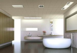 Bathroom ceiling construction and installation explanation