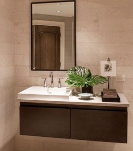 How to customize the bathroom cabinet