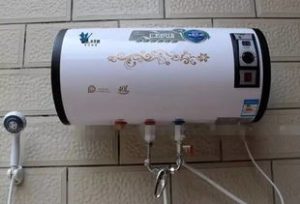 Storage type electric water heater installation method