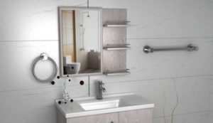 Novice decoration should not miss bathroom decoration bathroom cabinet purchasing skills