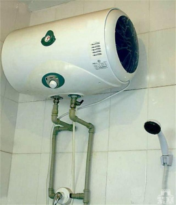 Installation Procedure of a storage water electric water heater Installation height and precautions of an electric water heater