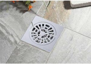 Toilet floor drain installation toilet floor drain waterproof practice