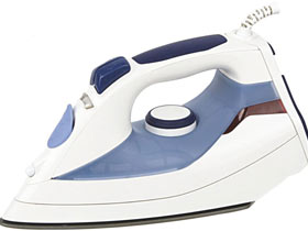 How to decontaminate the soleplate of an electric iron