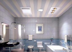 How to operate the bathroom ceiling The color matching of the bathroom ceiling