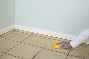 How to deal with the feeling of oil on the tiles