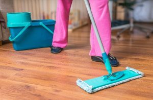 How to clean up hair on the ground in the house