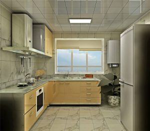 What are the details of kitchen tiling