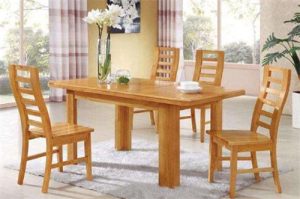 Solid wood dining table and chair introduction and price