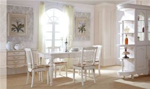 How about white open paint furniture? How to maintain