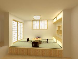 Tatami floor decoration layout points