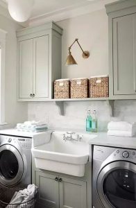 Foreign laundry room design 9 examples Who said that doing housework can not have fun