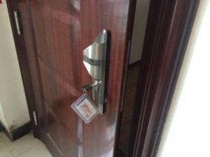 Replace Panpan anti-theft door change the lock core anti-theft door use