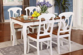 Tables and chairs are quoted