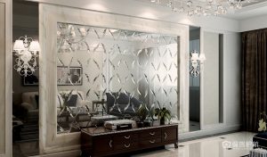 What are the glass wall decoration materials