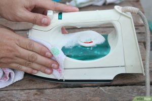 How to keep the iron clean and scintillating