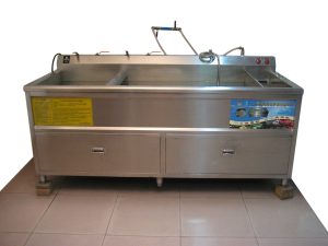 The cleaning and recuperation of the vegetable washing machine The way the vegetable washing machine is used