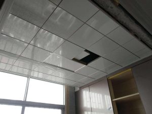 Installation of bathroom aluminum flashing ceiling should pay attention to the quality acceptance issues