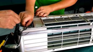 Midea air conditioning disassembly method and how to clean