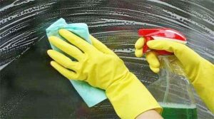 Summary of glass cleaning techniques