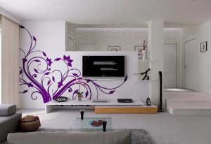 What is TV background wall art? How about TV background wall art