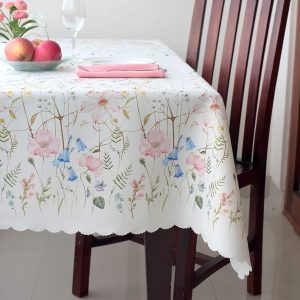 How to buy tablecloths? The way the tablecloth is washed