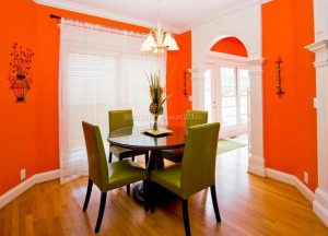 Orange decoration collocation knowledge