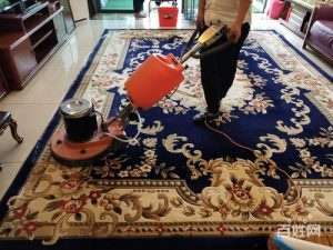 How to disinfect the carpet at the door