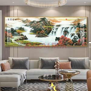 Reveal the feng shui of decorative paintings in living room