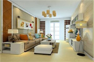 Analysis of the living room decoration Feng shui