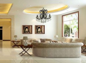 Living room ceiling decoration Feng Shui