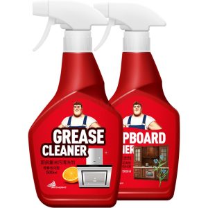 Cabinet oil control cleaner should be gentle in kitchen cleaning techniques