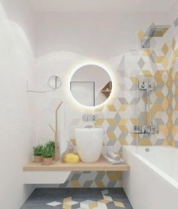 Bathroom decoration can not be careless small bathroom can also install a high level of appearance that visual sense