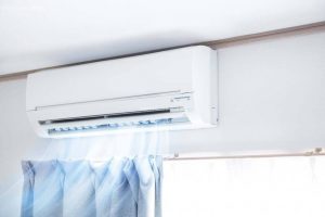 What is the reason for the automatic switch of air conditioning