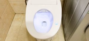 Smart toilet buttock wash does not respond to what is going on