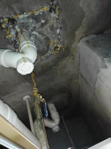 Water pipe leakage repair method