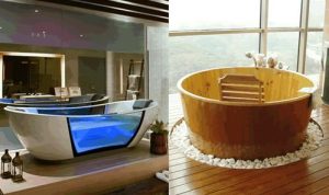 Do you think the bathtub or the tub is better?